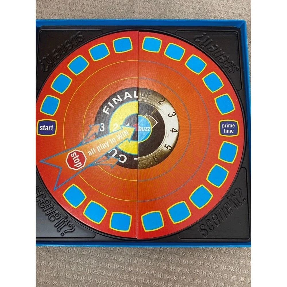 Screenlife Scene It? TV Edition The DVD Game Complete Board Game